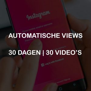 AUTOMATISCHE VIEWS 30 DAGEN 30 VIDEOS